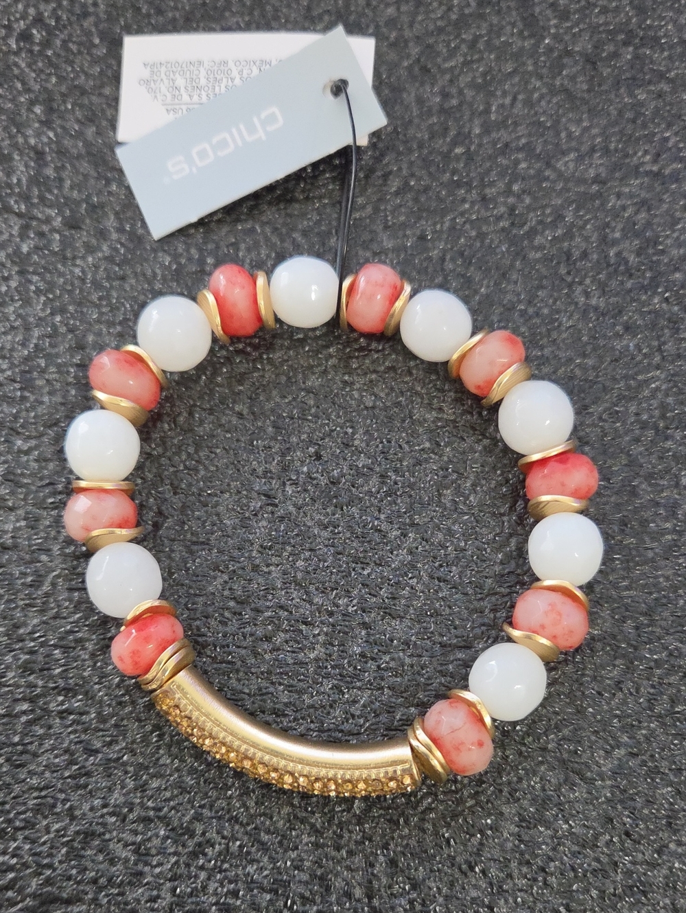 New Chicos Beaded stone Boho Bracelet